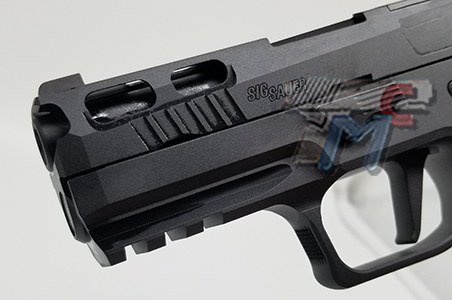 Parabellum P320 AXG PRO Gas Blow Back Pistol (Aluminum Slide & Barrel /3.9inch Black) /PB - Click Image to Close